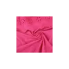 Tissu broderie anglaise festonné Summy - fuchsia