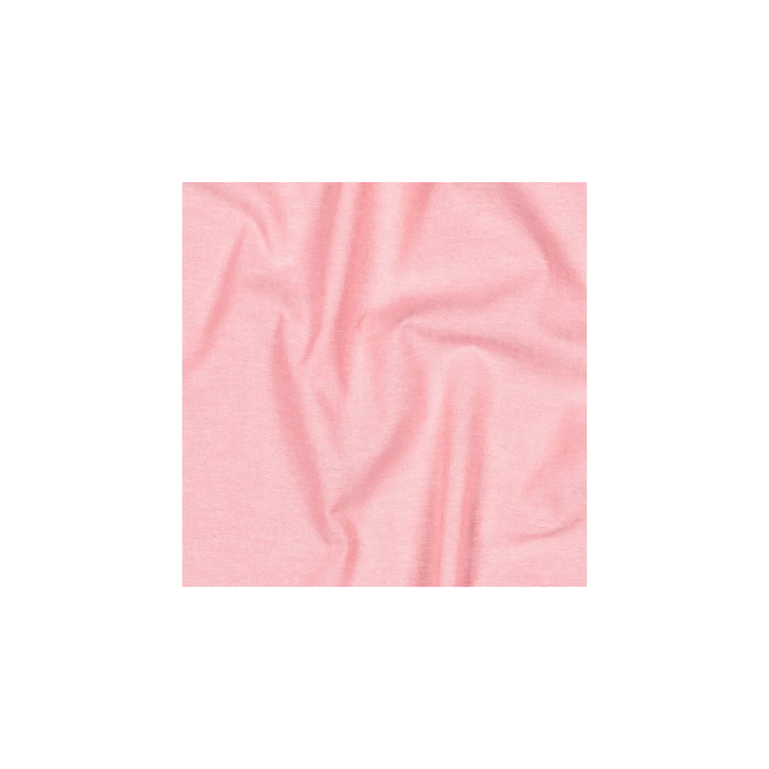 Tissu chambray - rose