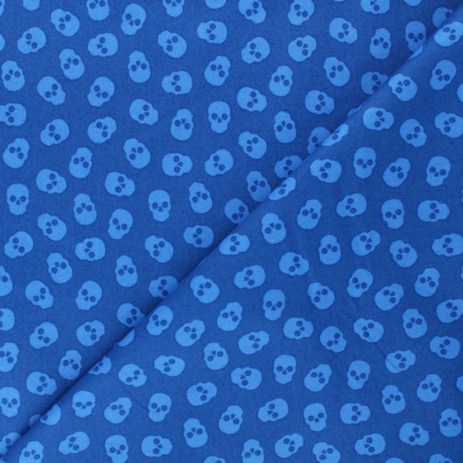 Tissu coton Andover Fabrics The Watcher - bleu marine