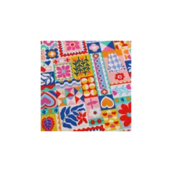 Tissu coton Bimba - blanc