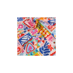Tissu coton Bimba - blanc