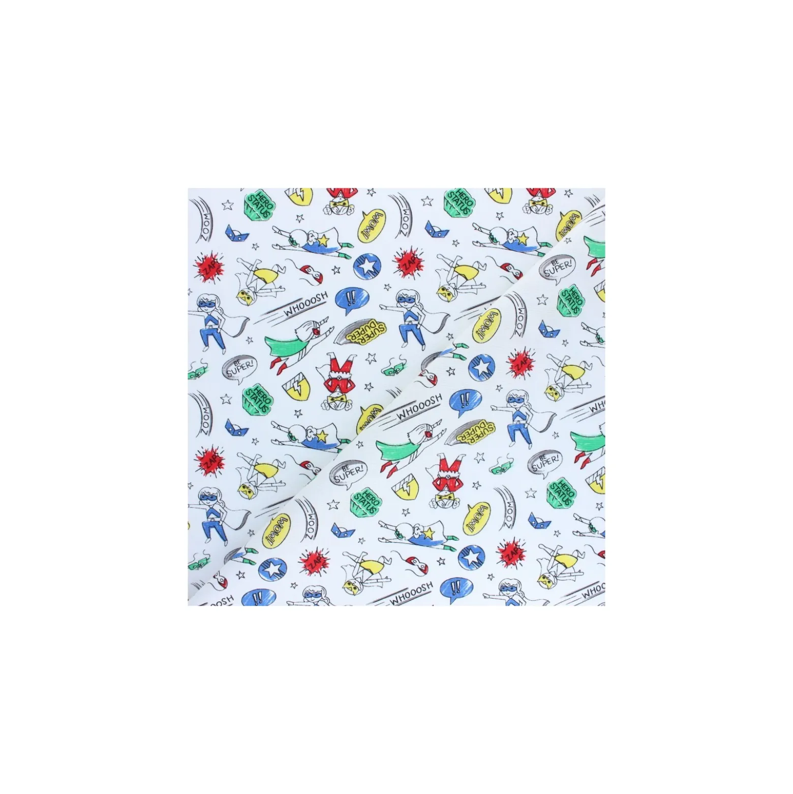Tissu coton Camelot Fabrics Heroes - Hero Girl