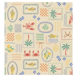 Tissu coton cretonne Cagliari - écru