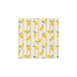 Tissu coton cretonne enduit Lime - écru