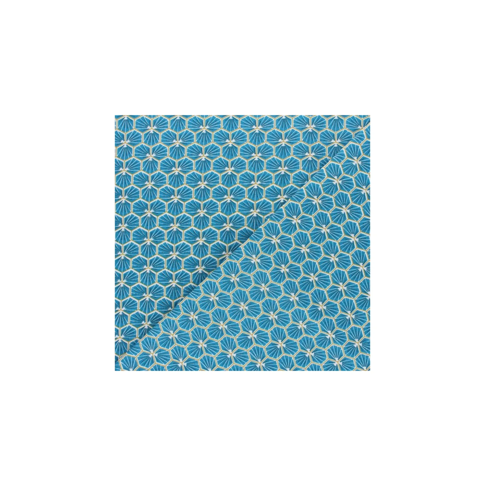 Tissu coton cretonne enduit Riad