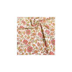 Tissu coton cretonne Santal - écru
