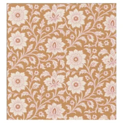 Tissu coton cretonne Shira - camel