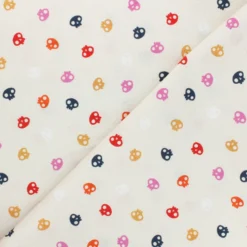Tissu coton Dashwood Studio Full moon - Cream Skull