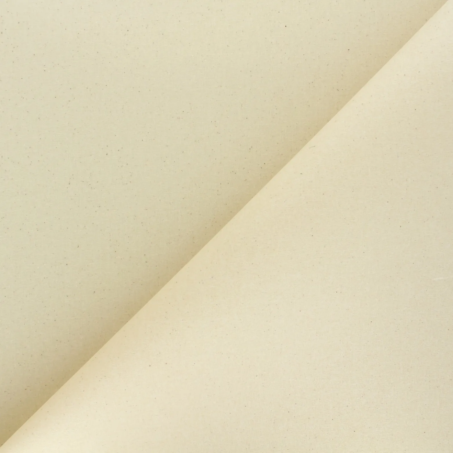 Tissu coton enduit cire d'abeille - naturel