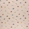 Tissu coton enduit Poppy Boats