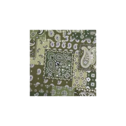 Tissu coton Farwest - vert kaki