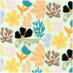 Tissu coton élasthanne Bloomzy