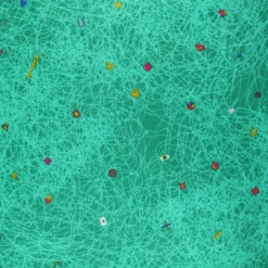 Tissu coton Makower UK Thicket Found - vert