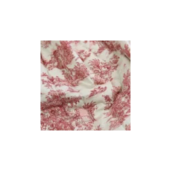 Tissu coton matelassé réversible toile de Jouy
