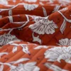 Tissu coton matelassé réversible Madrassa - camel