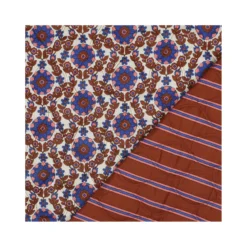 Tissu coton matelassé réversible Clem - écru