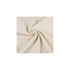Tissu coton surpiqué - écru
