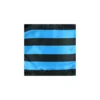 Tissu Crazy stripes - bleu/noir