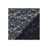 Tissu dentelle festonné - bleu marine