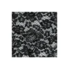 Tissu dentelle festonné - noir