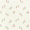 Tissu double gaze de coton Lapinou - blanc cassé
