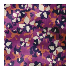 Tissu double gaze de coton Mosha - violet