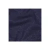 Tissu double gaze de coton pailleté - bleu marine