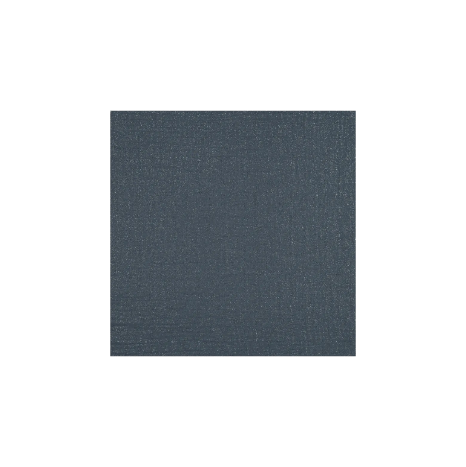 Tissu double gaze de coton pailleté - bleu acier