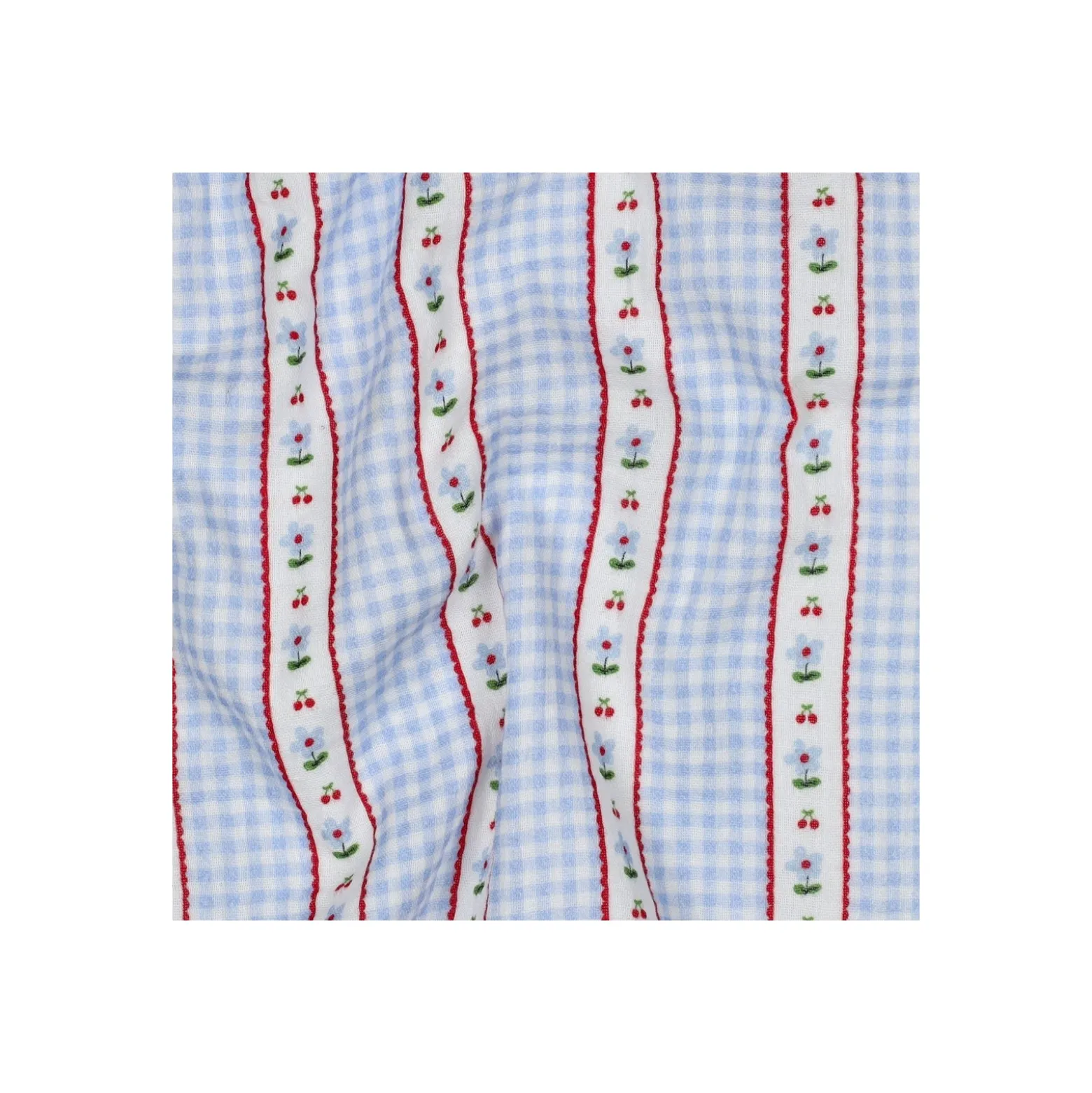 Tissu double gaze de coton Suzette