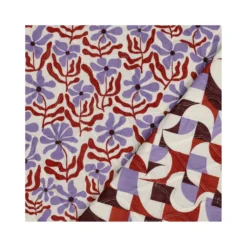Tissu double gaze matelassé Bota - écru