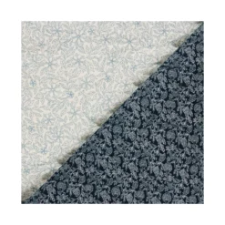 Tissu double gaze matelassé Florosée