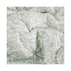 Tissu double gaze matelassé Florosée