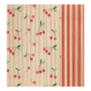 Tissu double gaze matelassé réversible Clafoutis/Tom
