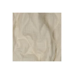 Tissu double gaze matelassé uni Ondi - écru