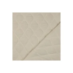 Tissu double gaze matelassé uni Ondi - écru