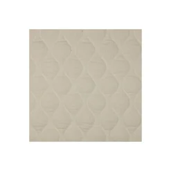 Tissu double gaze matelassé uni Ondi - écru