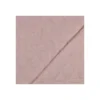 Tissu double gaze matelassé uni Ondi - rose poudré