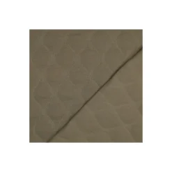 Tissu double gaze matelassé uni Ondi - vert kaki