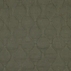 Tissu double gaze matelassé uni Ondi - vert militaire