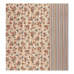 Tissu double gaze / seersucker matelassé réversible June/Joe