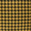Tissu drap manteau léger Pied-de-coq - jaune moutarde