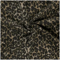 Tissu drap manteau Léopard