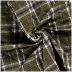 Tissu drap manteau matelassé Elden