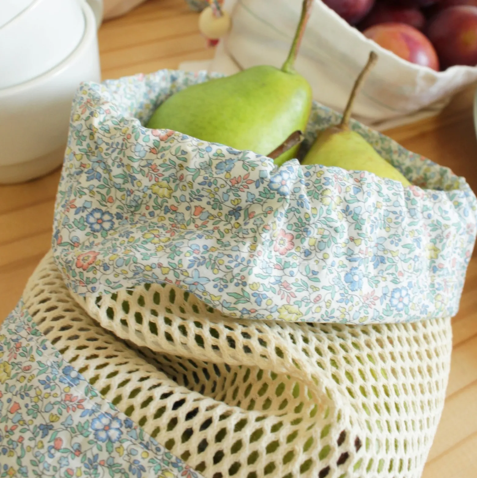 Tissu filet coton bio