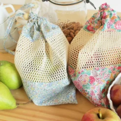 Tissu filet coton bio