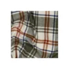 Tissu flanelle Carreaux - vert kaki