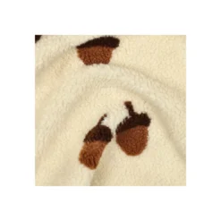 Tissu fourrure sherpa Gland - écru