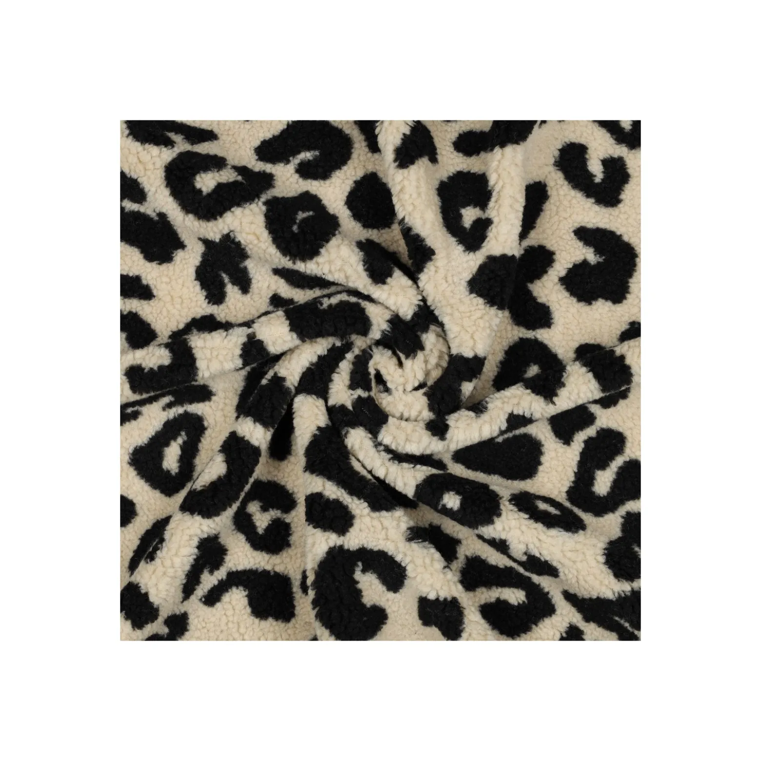 Tissu fourrure sherpa Graou - écru