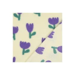 Tissu fourrure sherpa Tulipe - écru