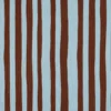 Tissu french terry Jennifer Bouron Stripes - bleu/marron